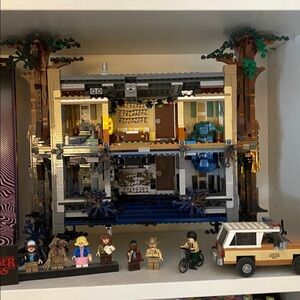 LEGO Stranger Things Upside Down House Set with Mini-Figures